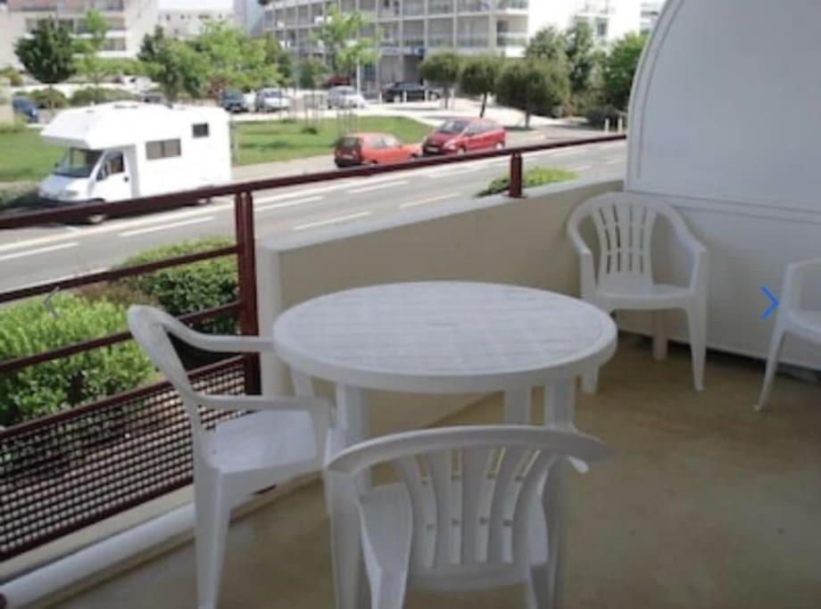 La Rochelle Minimes - Studio Meuble Avec Piscine Exterior foto